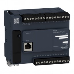 controller M221 24 IO relay