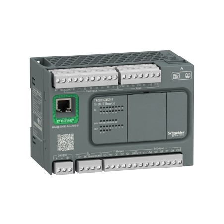 Controller M200 24 IO transistor Source+ Ethernet