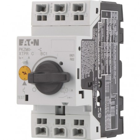 PKZM0-10 - Motor-protective circuit-breaker, 4 kW, 6.3 - 10 A, Screw terminals